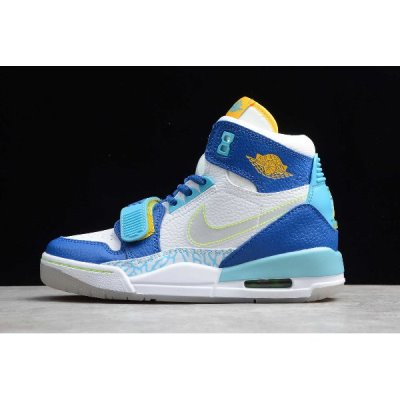 Nike Air 312 GS "Just Fly" Ženske Jordan Legacy Bijele Plave | 8Y3BZN4E
