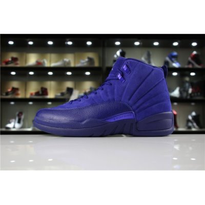 Nike "Blue Suede" Muške Air Jordan 12 Plave Kraljevska Plava Metalne | VD12H5QS