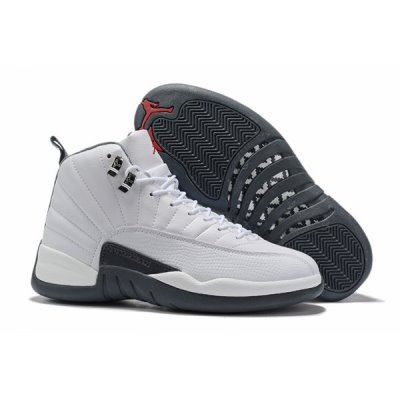 Nike "Dark Grey" Muške Air Jordan 12 Tamno Sive Crvene | UZF1M8L3