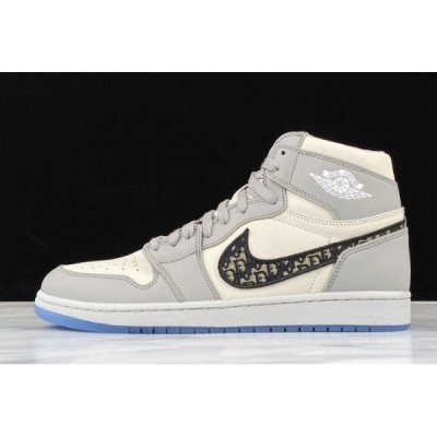 Nike Dior X High OG Wolf Muške Air Jordan 1 Sive | 7ZO88XLM