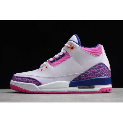 Nike GS "Barely Grape" Ženske Air Jordan 3 Ljubičaste | QCWUDTLG