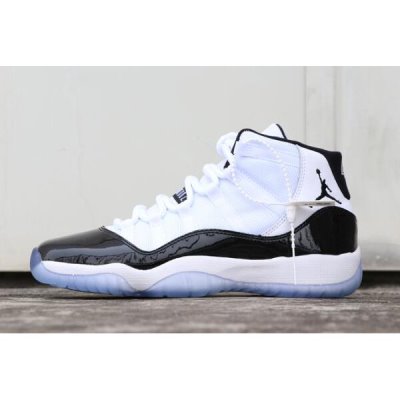 Nike GS "Concord" Ženske Air Jordan 11 Bijele Crne | TV9L43KZ