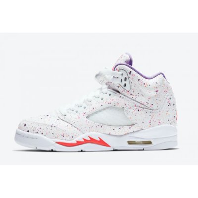 Nike GS "Easter" Ženske Air Jordan 5 Bijele Crvene Ljubičaste | MQ3044N8