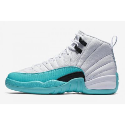 Nike GS "Light Aqua" Ženske Air Jordan 12 Svijetlo Tirkizne Svijetlo Tirkizne Crne | WQXKGST9