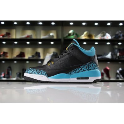 Nike GS "Rio Teal" Ženske Air Jordan 3 Tirkizne Crne Metalne Zlatne | YO6G112G