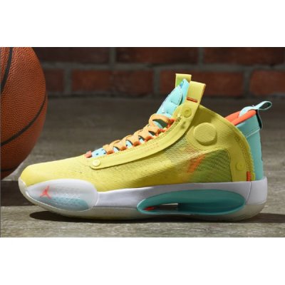 Nike Jayson Tatum "Lemonade" Muške Air Jordan 34 Limun | 3WCABLVC