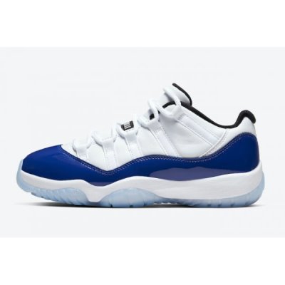 Nike Low "Concord" Muške Air Jordan 11 Bijele Crne | LWVQ5LTG