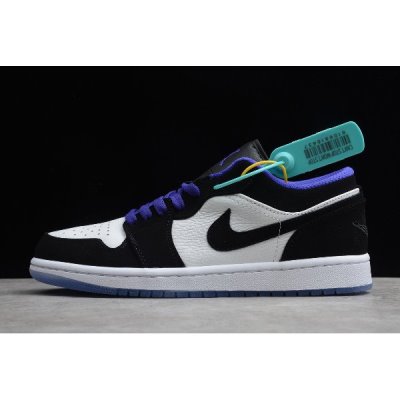 Nike Low "Concord" Muške Air Jordan 1 Crne Ljubičaste | SCLZOJPK