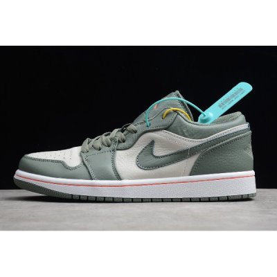 Nike Low "Military Green" Muške Air Jordan 1 Zelene Crvene | 0HOSQMKH