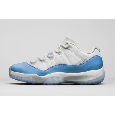 Nike Low "Unc" Muške Air Jordan 11 Bijele Plave | 2RQ5V49T