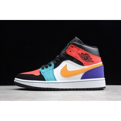 Nike Mid "Multi-color" Muške Air Jordan 1 Visebojne Crvene | ZNVEP8R9