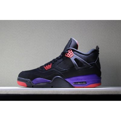 Nike NRG "Raptors" Muške Air Jordan 4 Crne Crvene | 4H7MJ1UD