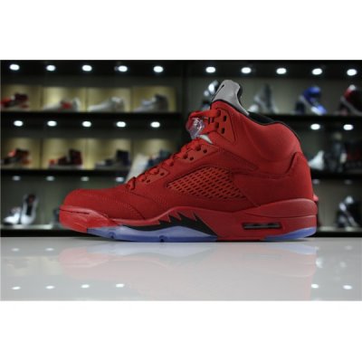Nike "Red Suede" Muške Air Jordan 5 Crvene Crne | HNR7RJWO