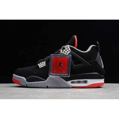 Nike Retro "Bred" Muške Air Jordan 4 Crvene Crne | PH8JB95X