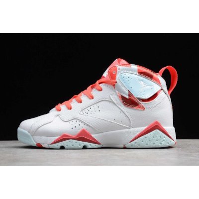 Nike Retro GS "Topaz Mist" Ženske Air Jordan 7 Bijele | 7QOR4XLJ