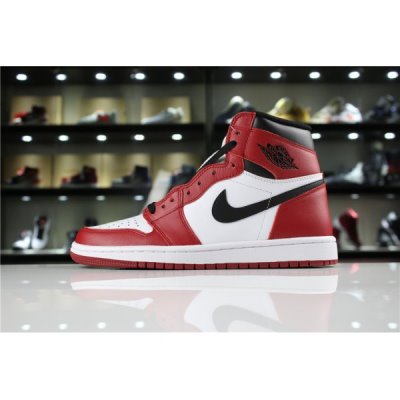 Nike Retro High OG "Chicago" Muške Air Jordan 1 Bijele Crne Crvene | QICMIZ1K