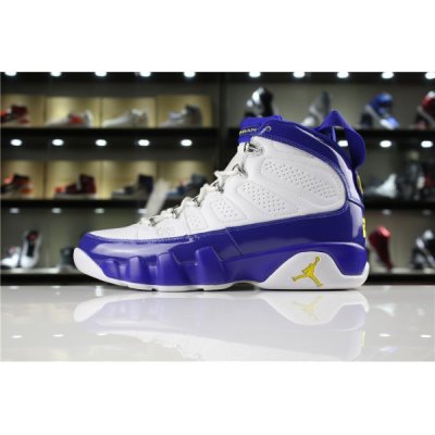 Nike Retro "Kobe Bryant Pe" Muške Air Jordan 9 Bijele Žute | 3RY6Z3SE