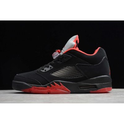 Nike Retro Low "Alternate 90" Muške Air Jordan 5 Crne Crvene | TTO0K4LS