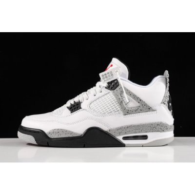 Nike Retro OG "White Cement" Muške Air Jordan 4 Bijele | K56VY4SM