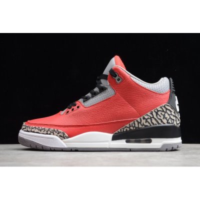 Nike Retro SE "Unite" Muške Air Jordan 3 Crvene Sive | ZCAE3DEE