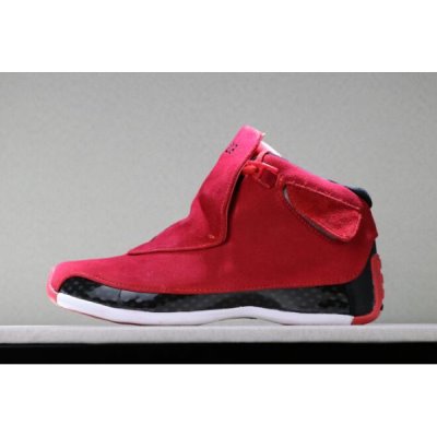 Nike "Toro" Muške Air Jordan 18 Crvene Crne | W04XOWT8