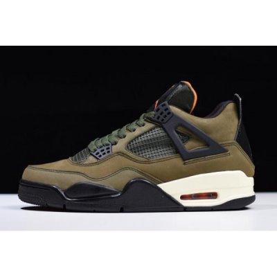 Nike "Undefeated" Muške Air Jordan 4 Maslinasto Zelene Zelene Crne Narančaste | SIMCA0IG