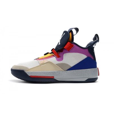 Nike "Visible Utility" Muške Air Jordan 33 Žute Roze Crvene | 08C060IO