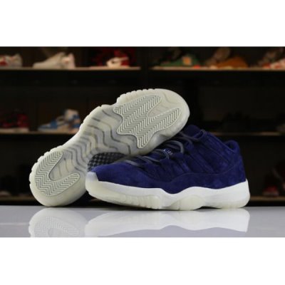 Nike Xi Low "Re2pect" Muške Air Jordan 11 Plave | F2W23MGC