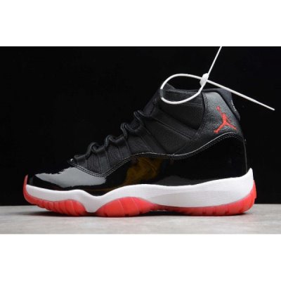 Nike Xi Retro "Bred" Muške Air Jordan 11 Crvene Crne | UV859PHH