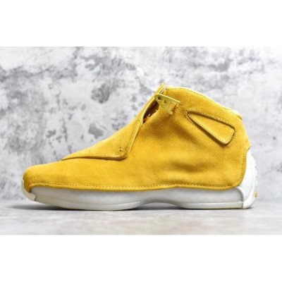 Nike "Yellow Suede" Muške Air Jordan 18 Žute | SWJ8Y3GC